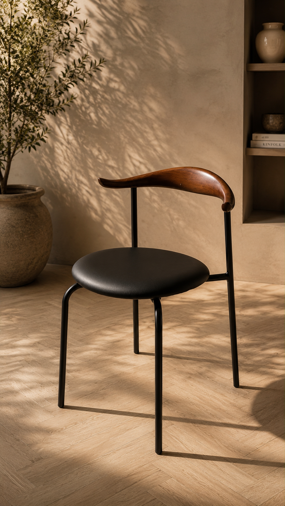 Silla madera canal